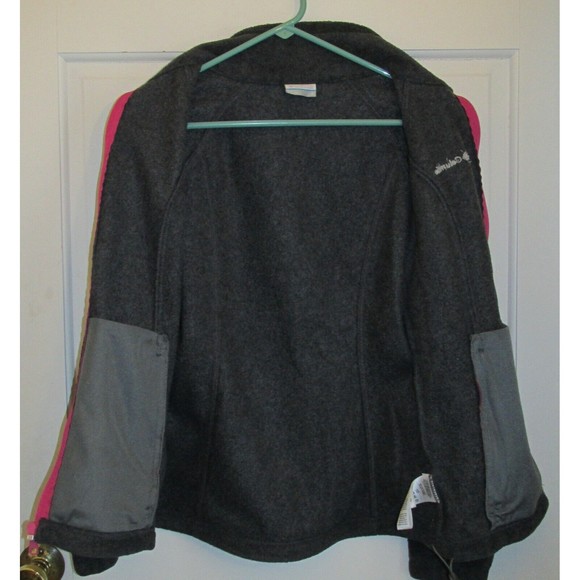 Columbia Women' Gray Full Zip Long Sleeve Zippered Pockets Fleece Jacket Size S - Picture 8 of 10